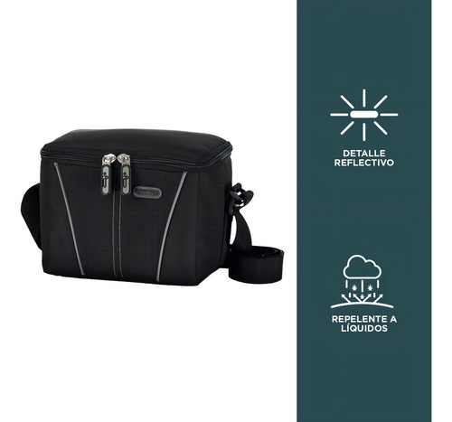 Lonchera Totto Auburn 2120z-n01 Negra