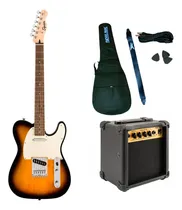 Comprar Combo Guitarra Electrica Telecaster Squier Amplificador +acc