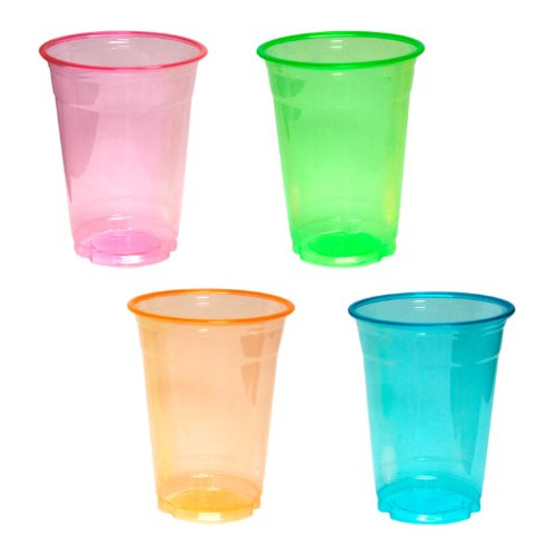 Soft Plastic 16ounce Party Cups/pint Glasses, 40count, ...