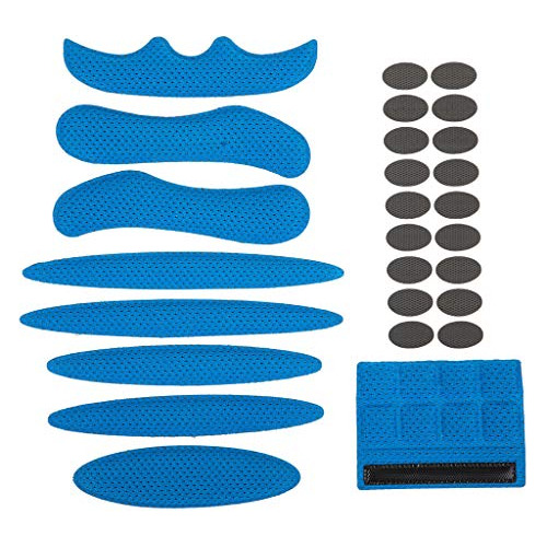 Jipemtra Helmet Padding Foam Kit 27pcs Paletas De Repuest