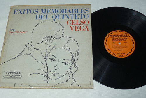 Jch- Celso Vega Exitos Inmortales Del Quinteto Lp