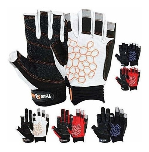 Guantes Para Pesca, Kayak De Dedo Corto Multi Colores