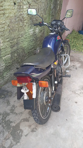 Cg 125 Azul, Só Tem O G1 Pra Rodar Em Interior