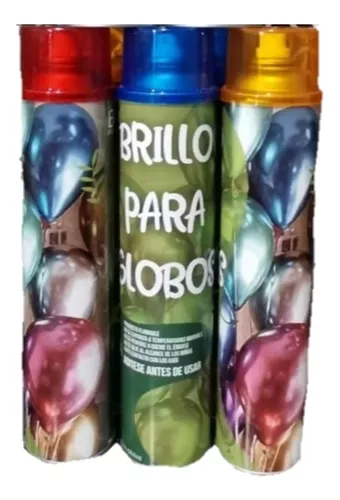 Spray de brillo para globos - Mi Tienda