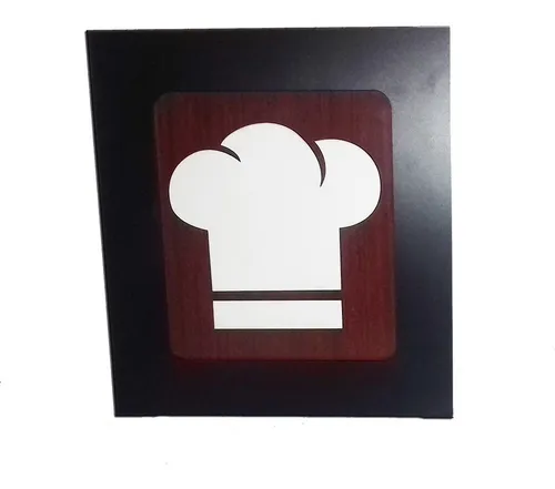 Kit de 4 marcos decorativos para café, cocina y restaurante