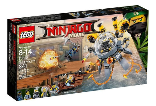 Lego 70610 Ninjago Movie Submarino Medusa Volador Mundomania