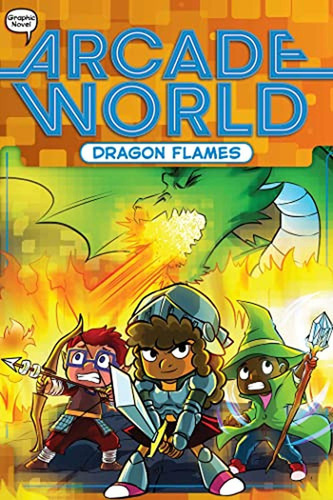 Dragon Flames (6) (Arcade World) (Libro en Inglés), de Bitt, Nate. Editorial Little simon, tapa pasta dura en inglés, 2023