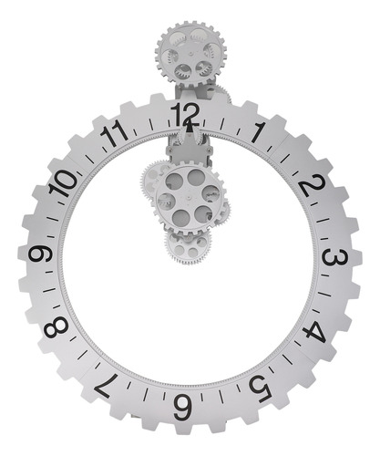 Reloj 3d Con Mecanismo De Movimiento, Retro, Grande, Mecánic