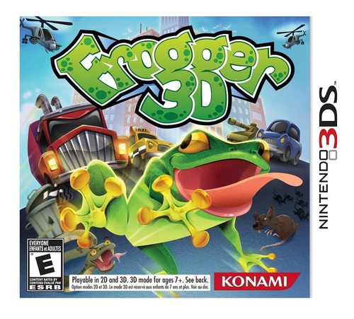 Frogger 3d Nintendo 3ds Original Pronto Envio