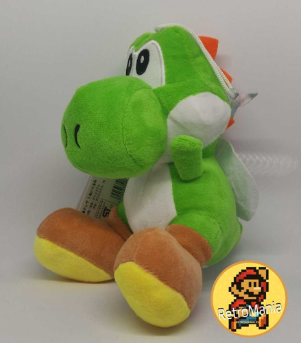 Imagen 2 de 2 de Yoshi Peluche Mario Bros Color Verde