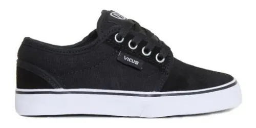 Zapatillas Vicus Folk Negra Kids Env o gratis