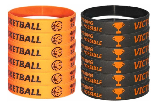 Cupaplay 24 Pulseras A Para Niños, Diseño De Pelota De Ba