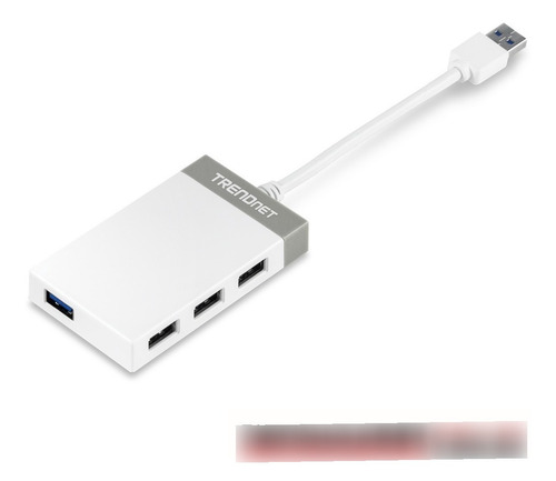 Imagen 2 de 6 de Mini Hub Usb 3.0 De 4 Puertos Tu3-h4e Trendnet, Versión V2.