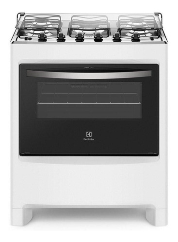 Fogão 5 Bocas 76LBU Branco Electrolux Bivolt