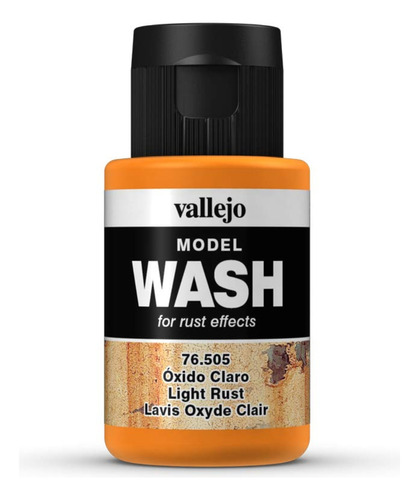 Vallejo Model Wash Lavados Oxido Claro 76505 Maquetas