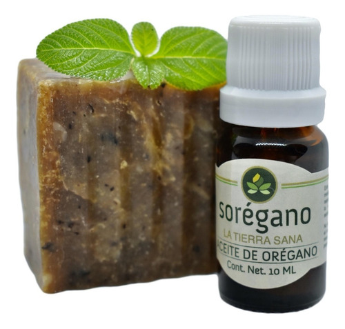 Aceite Esencial De Orégano Y Jabón 100% Natural