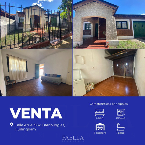 Venta Casa Hurlingham Barrio Ingles Reciclar Apto Crédito
