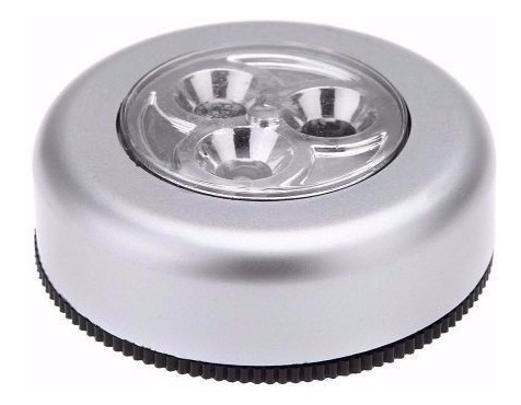 Mini Lanterna/ Lâmpada Auto Adesiva 1 Toque C/3 Leds Eda 9dn