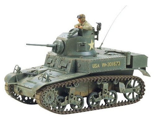  1-35 Segunda Guerra Mundial **** M3 Stuart Light Tank.