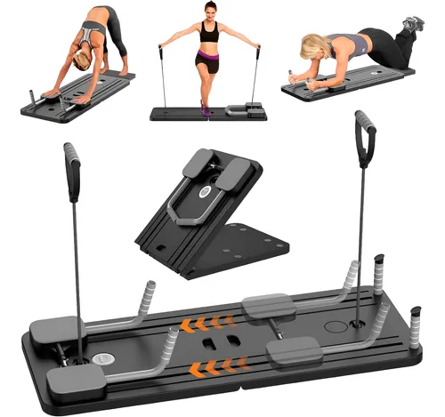 Tabla De Pilates Ejercicios Multifuncional Plegable Portatil