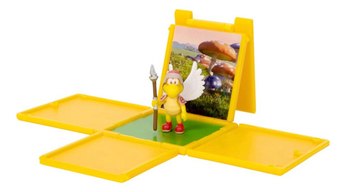 Super Mario Bros Pelicula Figura Koopa C/ Block De Pregunta