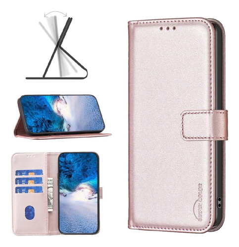 Funda Abatible Para Xiaomi Poco M7 Pro 5g Billetera De De