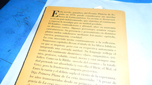 Libro Marcos Aguinis- La Cruz Invertida (Usado)