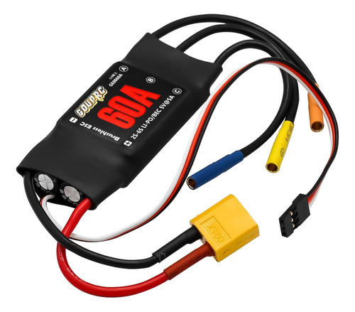 Gouprc 60a Controlador De Velocidad Esc 2-6s Sin Escobillas