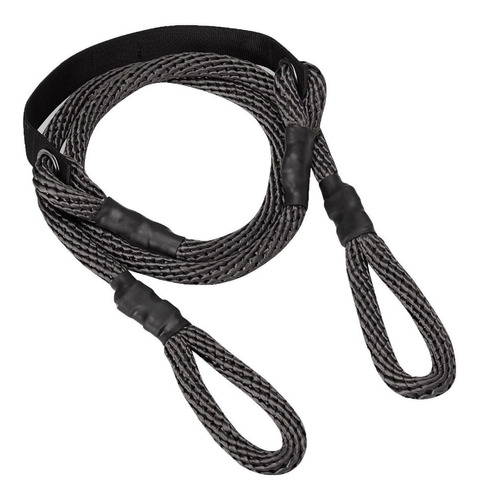 Cuerda De Elongación Gaiam Stretch Rope 2.30 Mt Estiramiento Color Negro