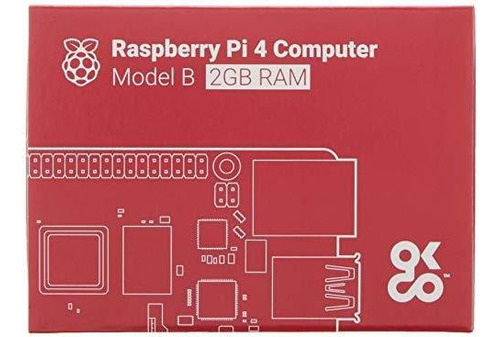 Raspberry Sc15184 Pi 4 Model B 2019 Quad Core 64 Bit Wifi 2GB