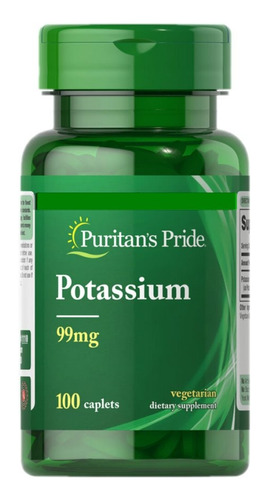 Potasio 99mg Puritan's Pride Usa 