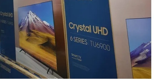 Imagen 5 de 9 de Tv Samsung De 55 Pulgadas Smart Tv Crystal Uhd + Regalos