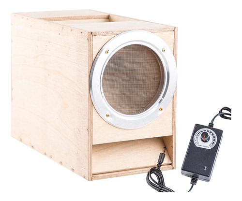Caja De Ensamblaje De Madera De Bricolaje De Viento Pequeño