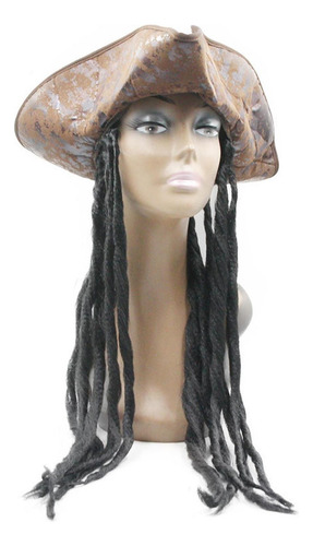 Sombrero De Pirata Accs Sombrero De Cuero Artificial Jack