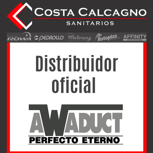 Embudo Chanela Frontal Awaduct Con Membrana 50/63mm (4157)