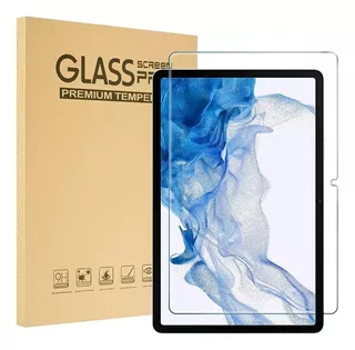 Mica Cristal Templado 9h Para Galaxy Tab S8+ / S7 Fe 12.4