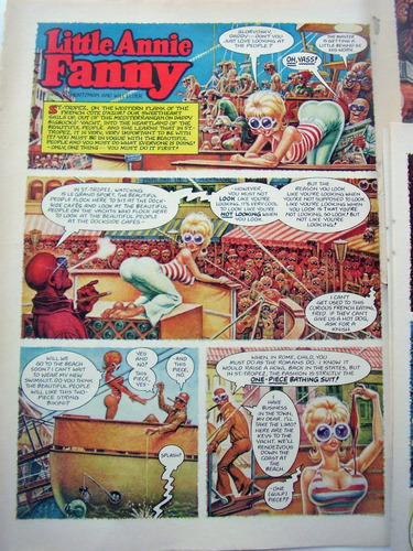 Imagen 2 de 7 de Annie Fanny 7 Comics Playboy Original Set 4
