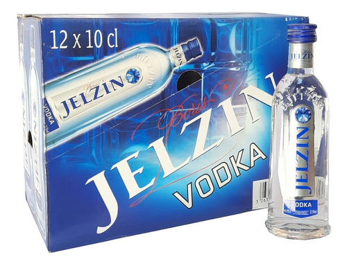 Vodka Jelzin 100cc Pack 12 Unidades