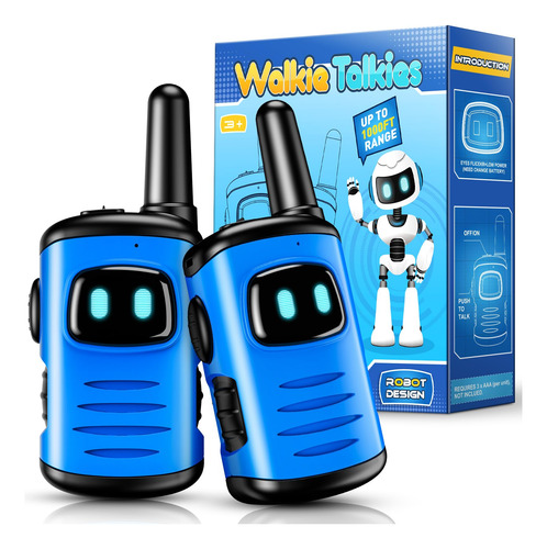 Walkie Talkies De Juguete Para Niños: Mini Robots De