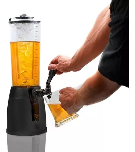 McKay Dispensador de latas de soda para refrigerador | Ancho ajustable de 3  filas negro | Dispensador automático de bebidas para nevera, cerveza