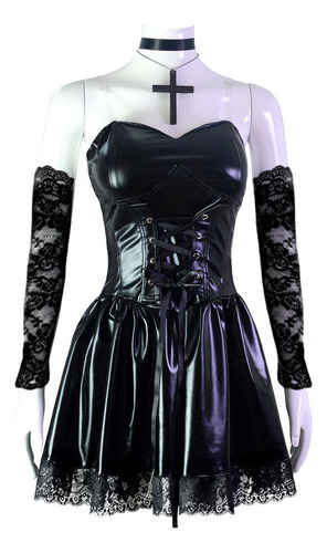 Vestido Ajustado Negro De Death Note Mamihisa