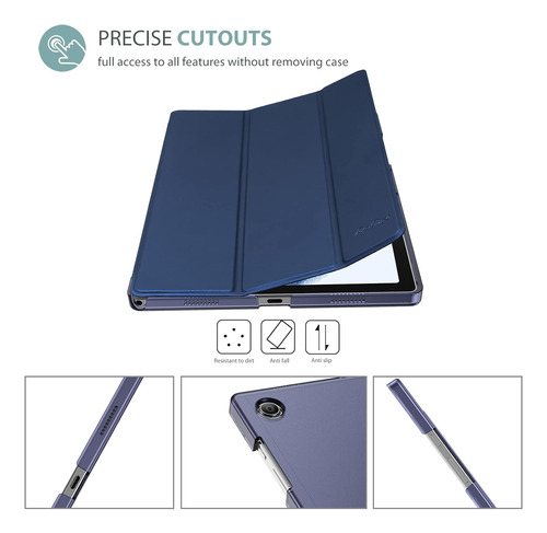 Funda Con Tapa Soporte Magnetico Para Galaxy Tab A8 10.5