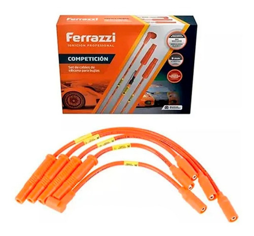 Cable De Bujia Competicion Ferrazzi P/ Gol Saveiro 1.6 Cht