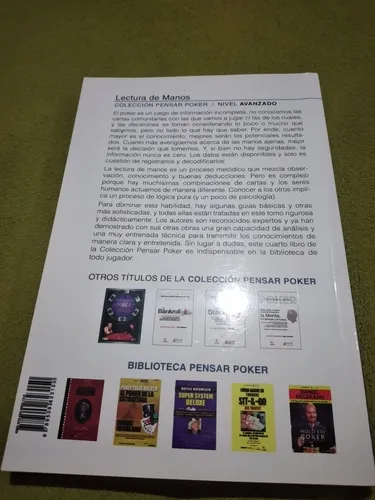 Lectura De Manos En El Poker ( Como Ganar...) (Usado)