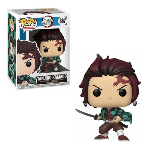 Funko Pop! Animation Demon Slayer: Kimetsu no Yaiba Tanjiro Kamado 49010
