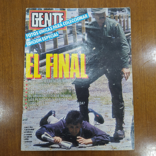 Revista Gente N° 1324 6/12/90 Alzamiento Carapintada