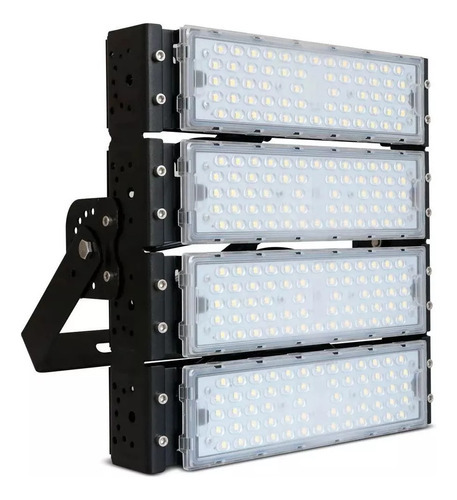 Projetor Refletor Modular Led Linear Ferro Torre 200w Ip67 Cor da carcaça Preto Cor da luz Branco-frio 110V/220V