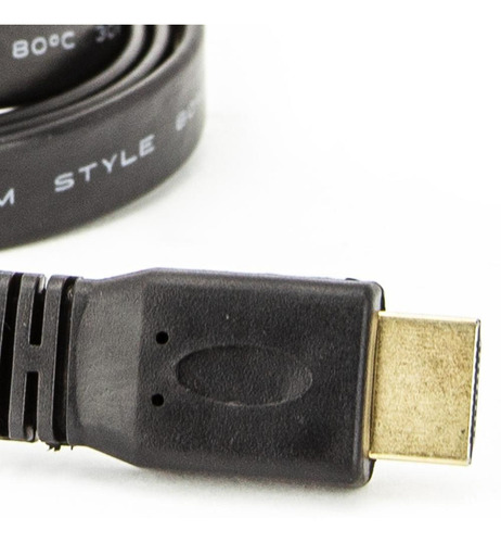 Cabo Hdmi Flat 2.0 - 2 Mt - Kit 10