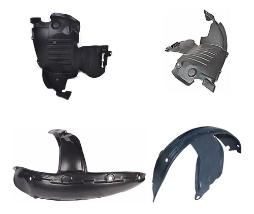 Kit X4 Guardaplast Delanteros Renault Kangoo Hasta 2007