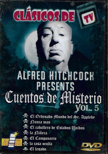 Dvd Hitchcock Cuentos De Misterio - Clasico Tv D. 5- 7 Obras